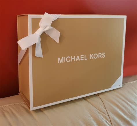 michael kors watch box|Michael Kors empty gift box.